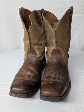 Ariat Rambler Bomber Western Boots Mens 12 D Brown Leather